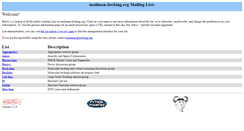 Desktop Screenshot of mailman.bkslab.org